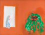 Two witches, Boston 1962, KMSKA, Oil on canvas, 114 x 147 cm 